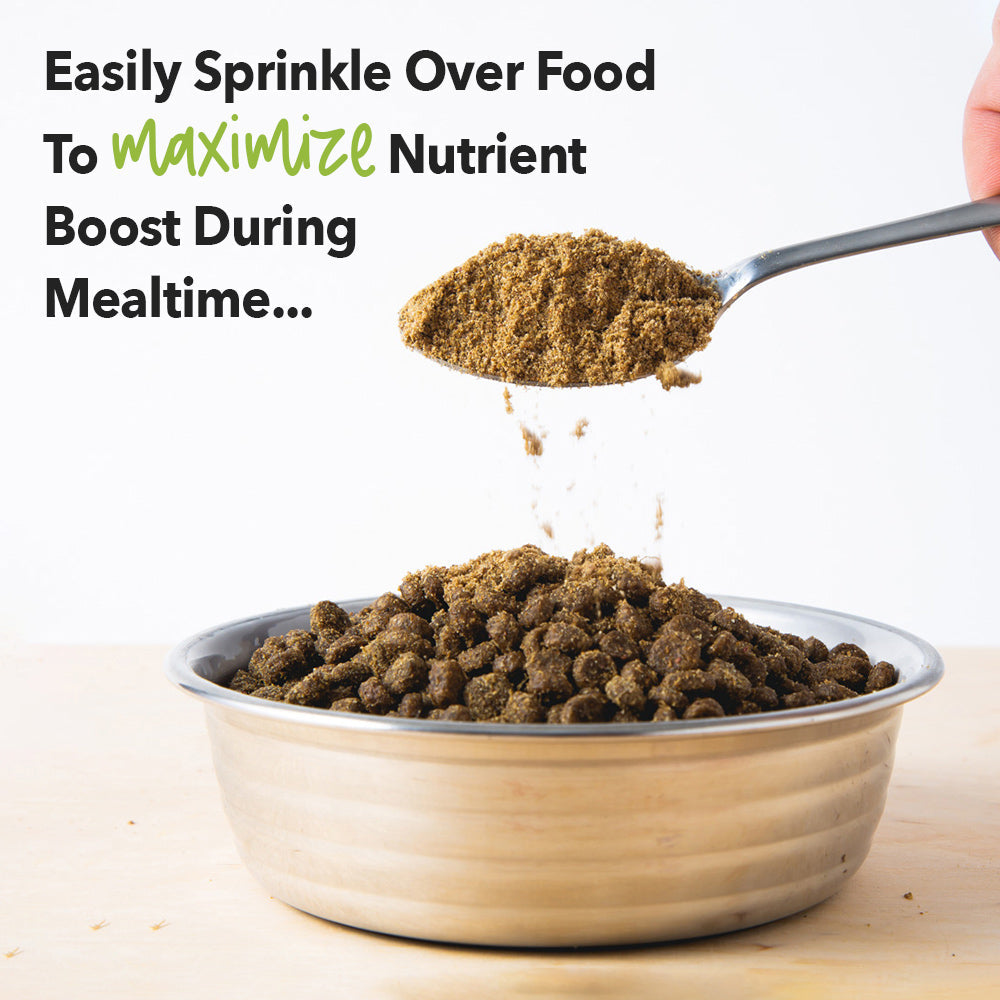 BUY 4 BAGS AND SAVE - Happy, Healthy™️ Nutrition Boost Chicken Food Topper- 8 oz bags