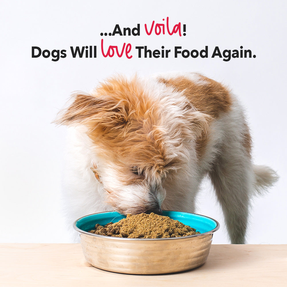 BUY 2 BAGS AND SAVE - iHeartDogs Nutrition Boost Beef Food Topper- 8 oz bags