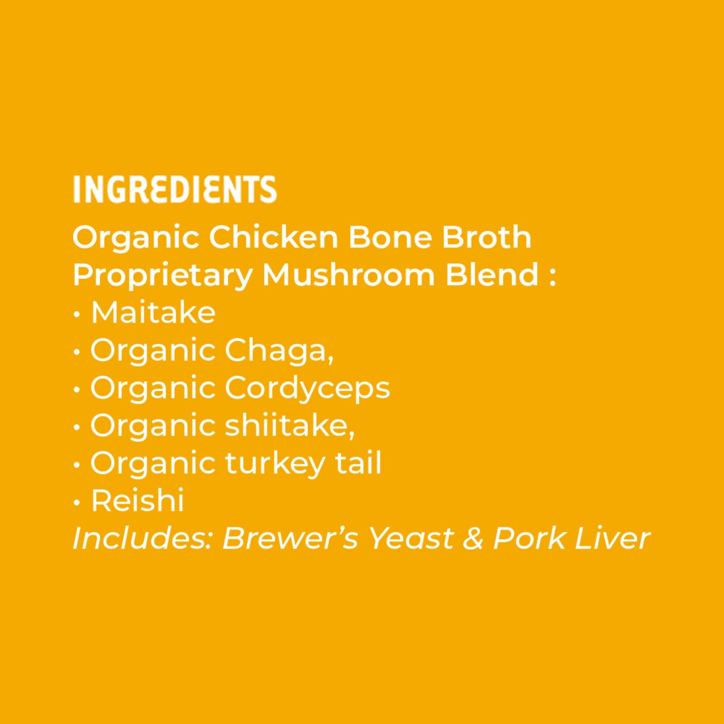 iHeartDogs Mushroom Bone Broth For Dogs Immune Support Powder - 90 scoops - Faire