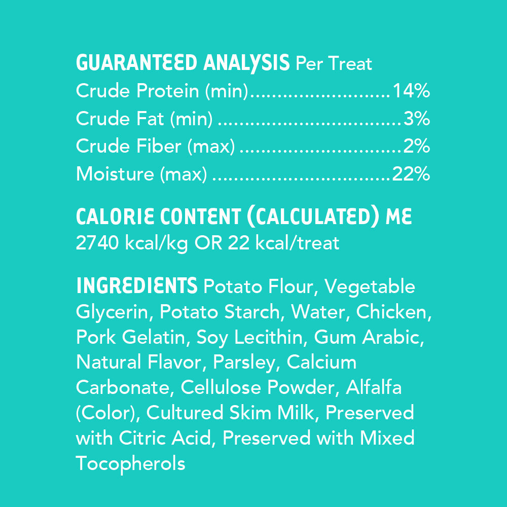 Happy, Healthy™ Brushy Sticks Dental Dog Treats – Dental Chews for Dogs – 30 Mini Sticks