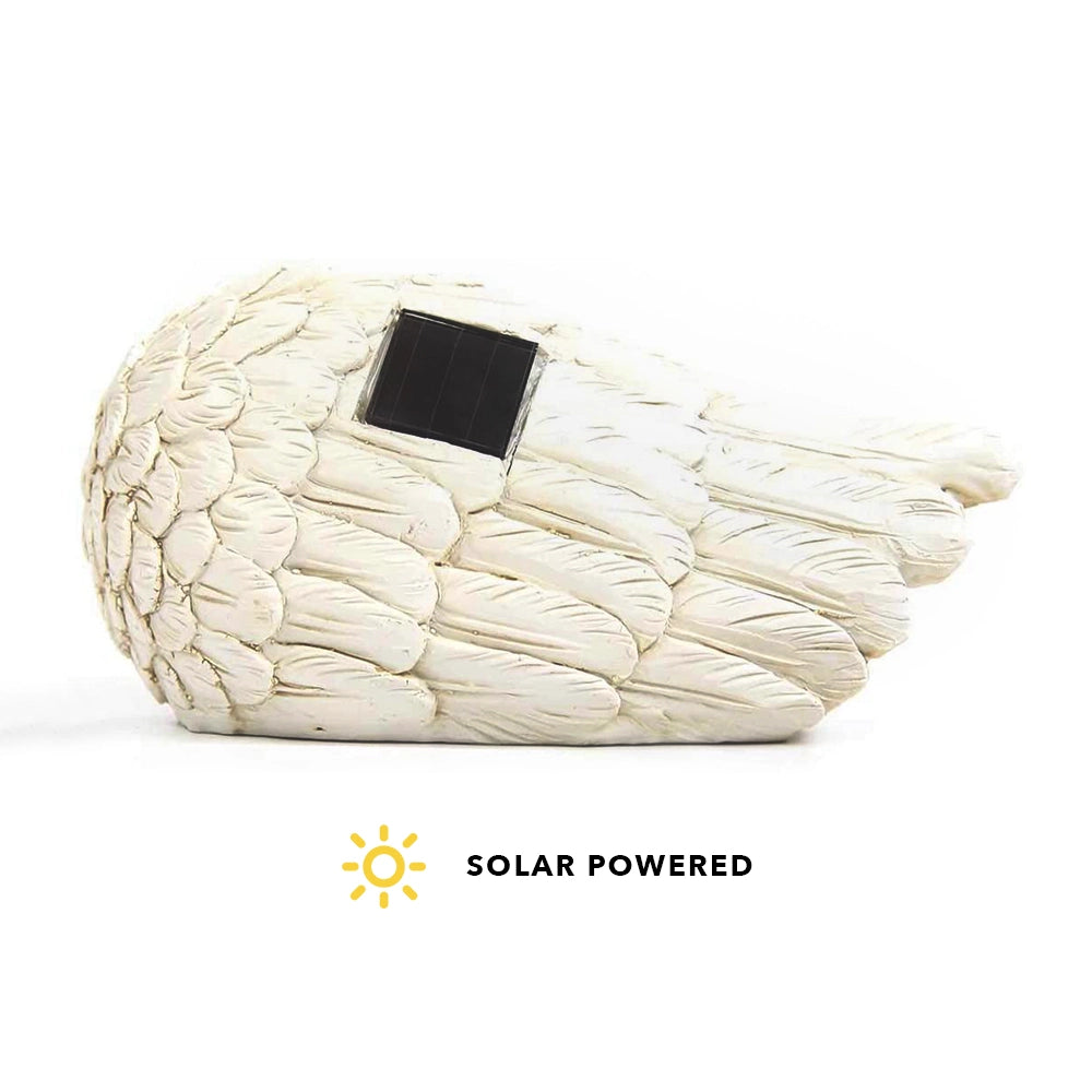 iHeartDogs- Forever My Guardian Angel Pup Garden Solar Light -Faire