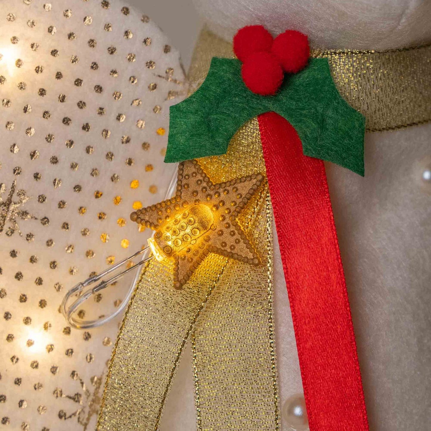 Limited Time Early Bird Offer- A ‘Christmas Miracle’ Angel Dog Tree Topper with Golden Sparkle Lighted Wings - Helps Feed 30 Hungry Shelter Dogs in Need