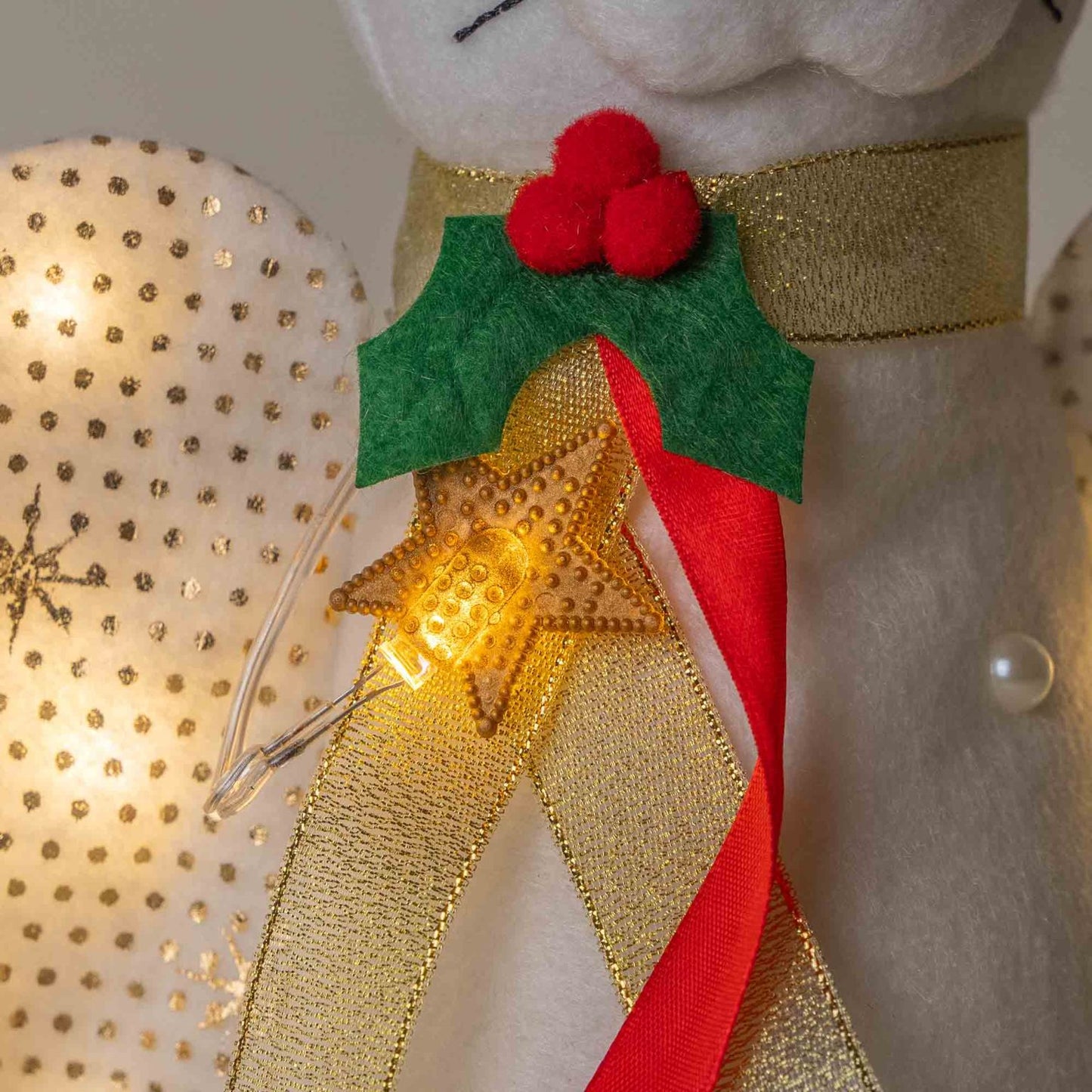 Limited Time Early Bird Offer-A ‘Christmas Miracle’ Angel Cat Tree Topper with Golden Sparkle Lighted Wings - Helps Feed 30 Hungry Shelter Cats in Need